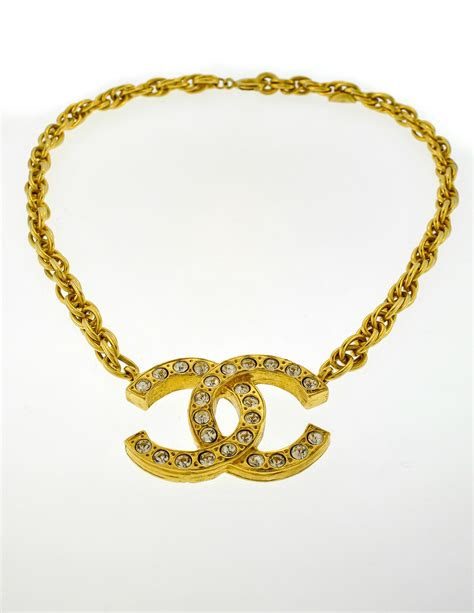 classic cc chanel necklace|genuine chanel necklace.